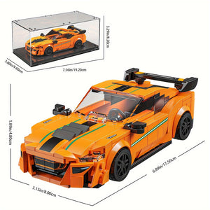 ORANŽOVÉ AUTO S VITRÍNOU | 311 dílků