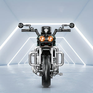 OLIVOVÁ MOTOCYKEL V RETRO STYLU | 628 dílků