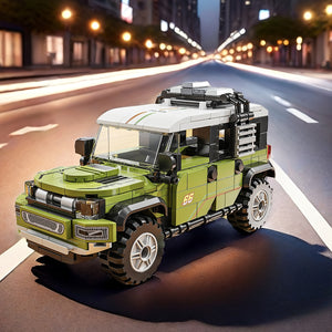 ZELENÉ TERÉNNÍ AUTO | 330 dílků