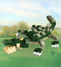 FEARFUL CROCODILE SAVANNAH | 172 pieces