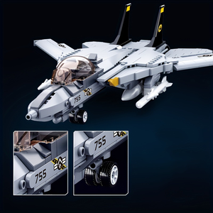 BOJOVÝ STÍHACÍ LETOUN F-14D | 404 dílků