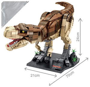 BLOCKS SET HARRY POTTER HOGWARTS TO THE RESCUE OF BUCKBEAK | 520 pieces JURASSIC PARK BLOCKS DINOSAUR FIGURE SET | 1813 pieces 