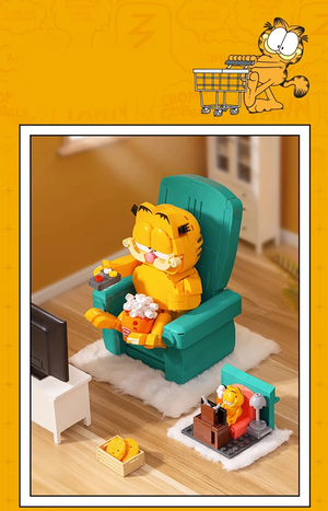 ORANGE CAT IN ITS OWN CHAIR | 1000 pieces