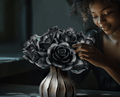 GOTHIC BLACK ROSES | 623 pieces