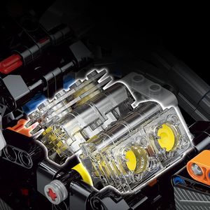 RACING MOTORCYCLE 1:8 | 642 pieces