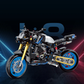 SPORTOWY MOTOCYKL ŚCIGACZ 1:8 | 638 elementów