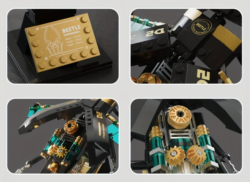 MECHANICAL BEETLE | 333 pieces