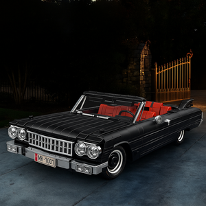 BLACK CONVERTIBLE | 1245 pieces