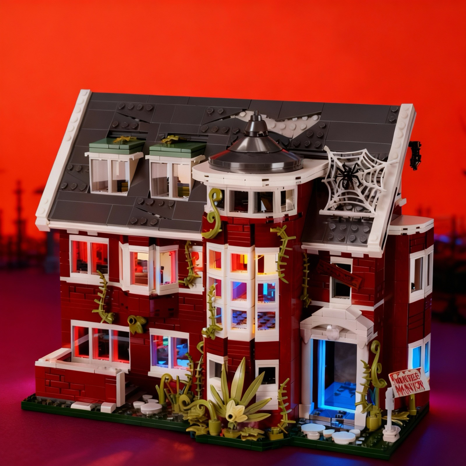 TEMNÁ HALLOWEENSKÁ PŮDA | 1171 dílků