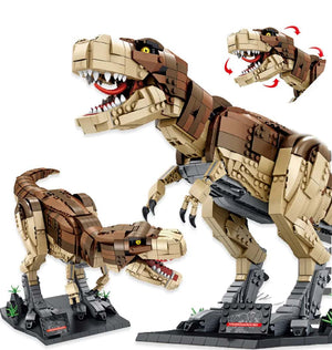 JURASSIC PARK BLOCKS DINOSAUR FIGURE SET | 1813 pieces JURASSIC PARK BLOCKS DINOSAUR FIGURE SET | 1813 pieces 