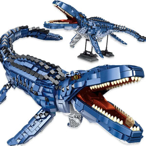JURASSIC PARK BLOCKS DINOSAUR FIGURE SET | 1859 pieces 
