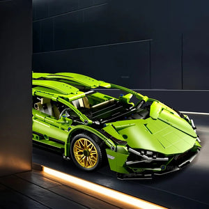 SPORTS CAR FLUO RC | 1314 pieces