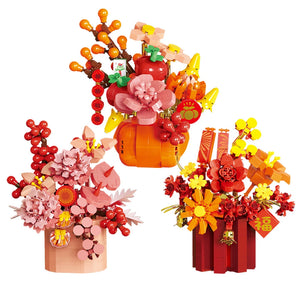 FLOWER BOXY W CIEPŁYCH KOLORACH | 409 elementów