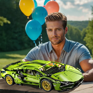 SPORTS CAR FLUO RC | 1314 pieces