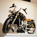 PIĘKNY MOTOCYKL W STYLU RETRO | 445 elementów
