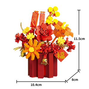 FLOWER BOXY W CIEPŁYCH KOLORACH | 409 elementów