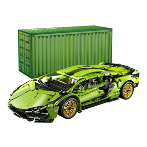 SPORTS CAR FLUO RC | 1314 pieces