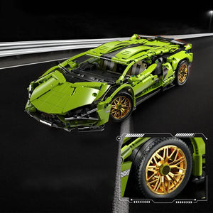 SPORTS CAR FLUO RC | 1314 pieces