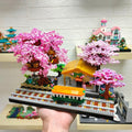[ZDJ] [DO DODANIA] 3668pcs Sakura House Tree Trains Station Building Blocks Cheer Flowers City Street View Assemble Bricks Collection Adult Toys [ZDJ] [DO DODANIA] 3668pcs Sakura House Tree Trains Station Building Blocks Cheer Flowers City Street View Assemble Bricks Collection Adult Toys 