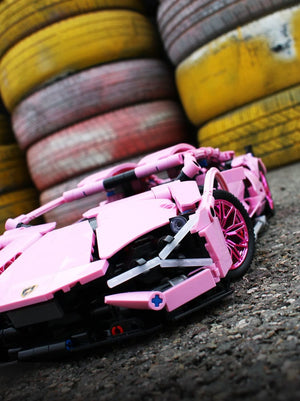[ZDJ] [DO DODANIA] Technical Sports Car With Light 1:14 Pink Lambor Building Blocks Limited Edition Vehicle Assemble Bricks Toys Gifts For Girls [ZDJ] [DO DODANIA] Technical Sports Car With Light 1:14 Pink Lambor Building Blocks Limited Edition Vehicle Assemble Bricks Toys Gifts For Girls [ZDJ] [DO DODANIA] Technical Sports Car With Light 1:14 Pink Lambor Building Blocks Limited Edition Vehicle Assemble Bricks Toys Gifts For Girls 