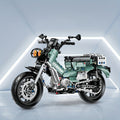OLIVOVÁ MOTOCYKEL V RETRO STYLU | 628 dílků