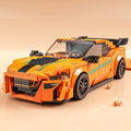 ORANŽOVÉ AUTO S VITRÍNOU | 311 dílků