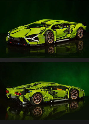 SPORTS CAR FLUO RC | 1314 pieces