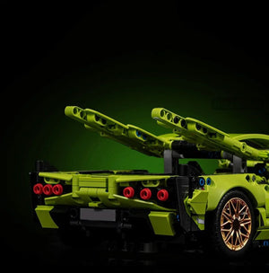 SPORTS CAR FLUO RC | 1314 pieces