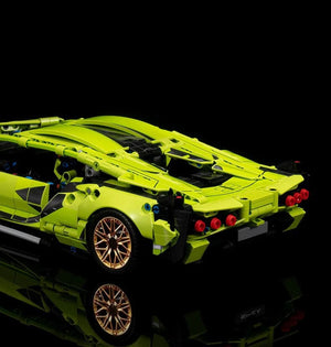 SPORTS CAR FLUO RC | 1314 pieces