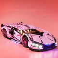 PINK SPORTS CAR | 1280 pieces
