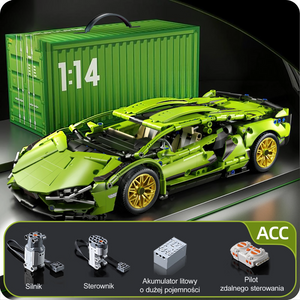 SPORTS CAR FLUO RC | 1314 pieces